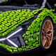 Illustration for article titled It Took Lego 8,660 Hours to Build This Life-Size Lamborghini Sián From Over 400,000 Pieces